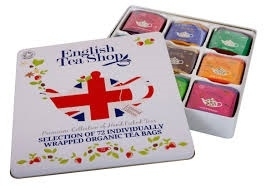 English Tea Shop®, Astuccio Regalo Tisane BIO Sapori Fruttati, 12 Filtri  Tisane e Tè Aromatizzati, Infusi Misti in 3 Gusti (24 Gr), Infusi BIO  Aromi e Tè Bianco